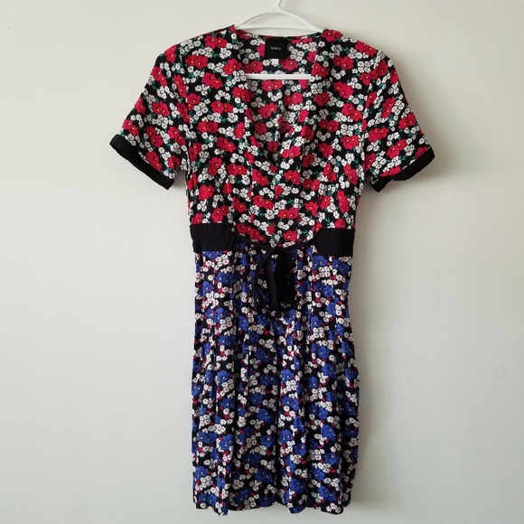 IDANO Loukoum Mini Floral Dress Size 6 - Picture 2 of 14